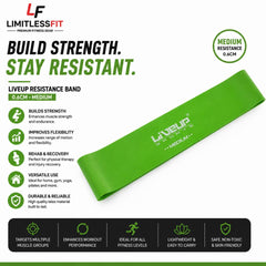 LIVEUP RESISTANCE BAND 0.6CM – (MEDIUM)