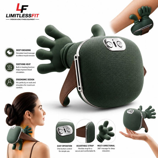 Smart Massager With Hands- 4D Deep Tissue Massager Master For Shoulder,Neck ,Leg Massager