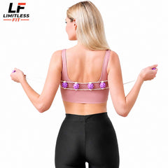 TheraRoll Deep Tissue Massager - 360° Body Massage Belt -6 Roller Deep Massager