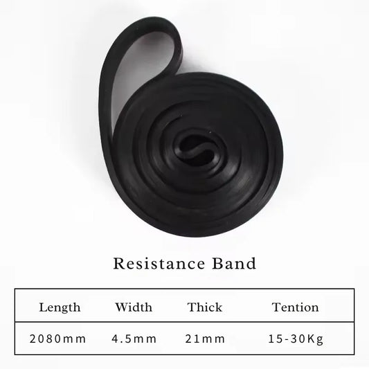 Heavy-Duty Resistance Bands for Pull-Ups & Full-Body Strength Training | Multiple Levels, Portable Latex Exercise Bands