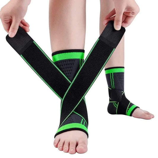 Premium Ankle Support Sleeve – Strapless Compression Design for Sports & Daily Activities