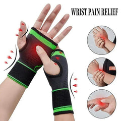 Palm & Wrist Support Brace - Green (Pack of 1 )