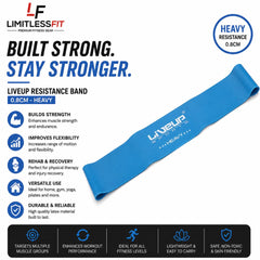 LIVEUP RESISTANCE BAND 0.8CM- (HEAVY)