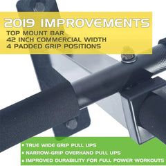 Heavy-Duty Wall-Mounted Pull-Up Bar – Full-Body Strength Training at Home