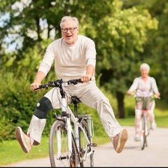 Knee Brace Sleeve Open Patella 2 Straps-