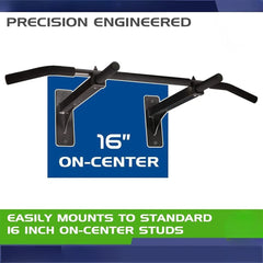 Heavy-Duty Wall-Mounted Pull-Up Bar – Full-Body Strength Training at Home