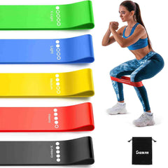 Loop band Yoga Resistance Rubber Bands - Pack of 5