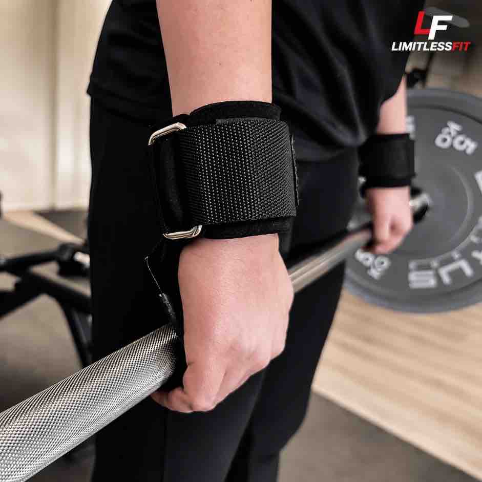 Import quality Limitless Fit Weight Lifting Hook Straps (Pair)