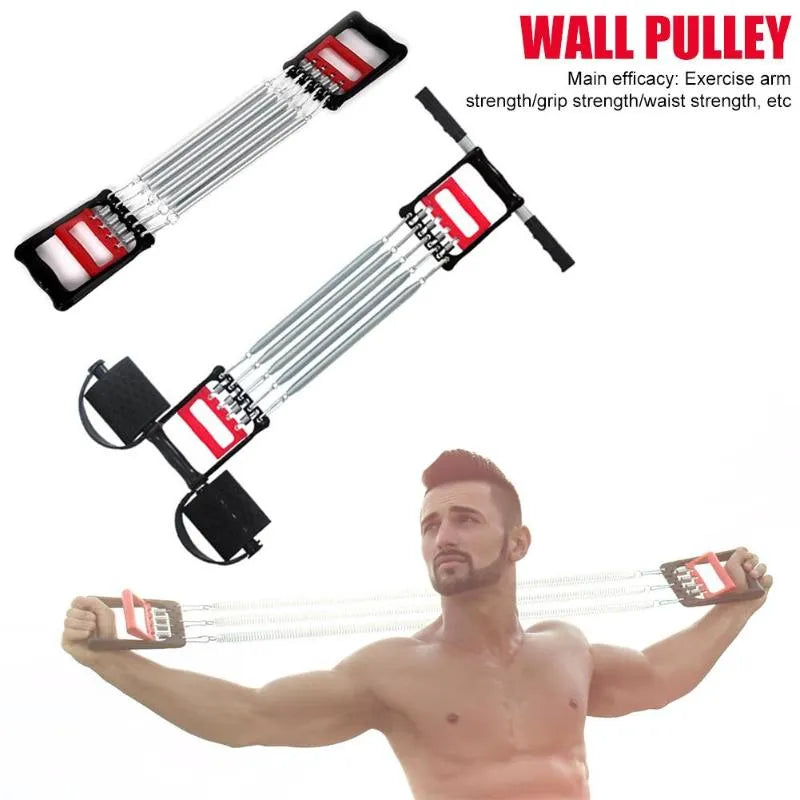 Chest Expander with Tummy Trimmer 3 in 1 Multi Purpose Exercise Springs