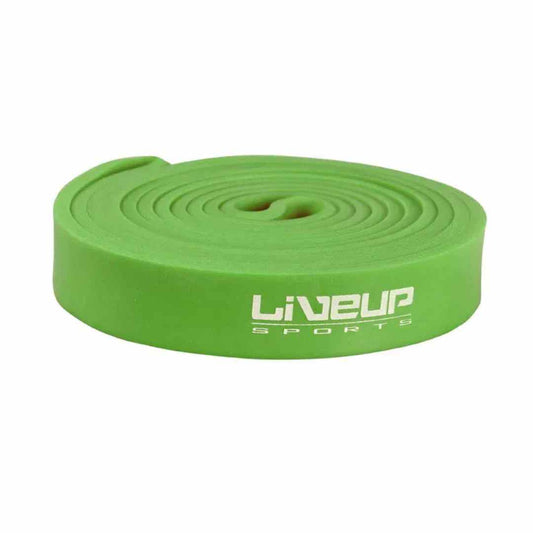 Liveup Resistance Loop Band Latex Heavy Green 32mm 35–85lbs
