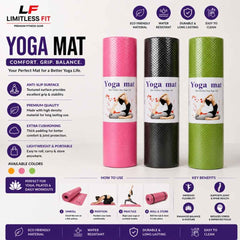 6mm Yoga Mat Anti Slip Yoga Mat