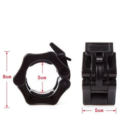 Barbell Locks 1 Pair 2 inch for Olympic barbell rods spinlocks -Pack of 2pcs