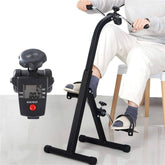 Mini Exercise Cycle for Arms and Legs With Meter