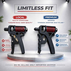 Limitless hand gripper p1 5kg to 165kg (Premium Quality ). (We are selling only imported quality gripper)