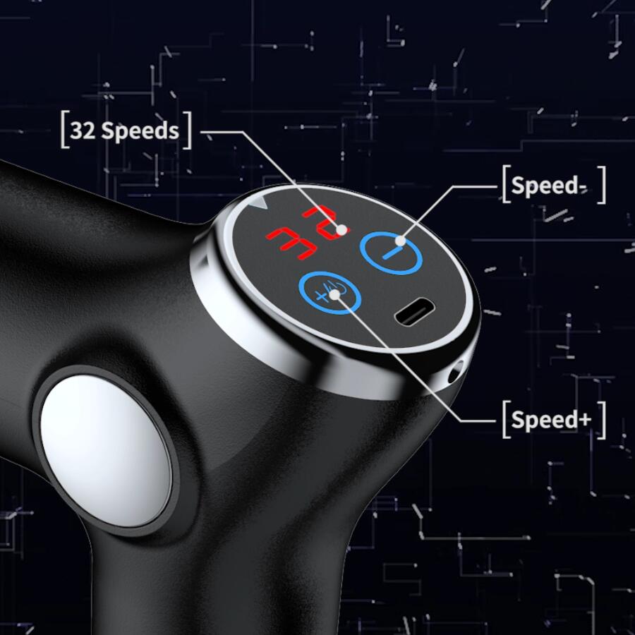 Limitless Electric Massager Mini Fascial Gun for Body Pain Portable Handheld - KH-515