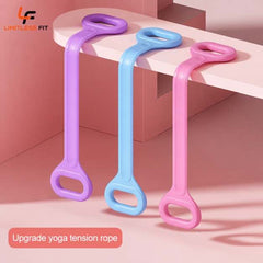Elastic Bands for Exercise,Yoga Stretching Belt Resistance Bands Yoga Elastic Belt Open Back Shoulder Tension Rope Tension Belt Tensioner,Resistance Bands for Exercis