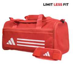 Adi Essential Duffle Bag with Shoe Compartment - Red