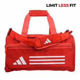 Adi Essential Duffle Bag with Shoe Compartment - Red