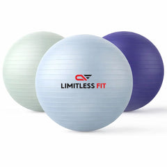 Premium 75cm Gym Ball with Free Pump – Ultimate Core & Balance