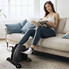 Foldable Mini Exercise Cycle with Meter — Compact Pedal Bike for Home & Office Fitness (P3)