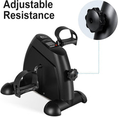 Foldable Mini Exercise Cycle with Meter — Compact Pedal Bike for Home & Office Fitness (P3)