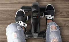 Foldable Mini Exercise Cycle with Meter — Compact Pedal Bike for Home & Office Fitness (P3)