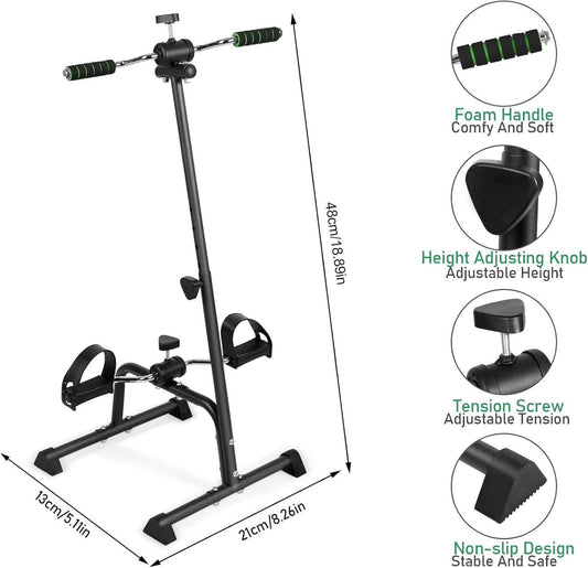Adjustable Portable Rehabilitation Cycle Mini Exercise Bike for Arms & Legs (P4)