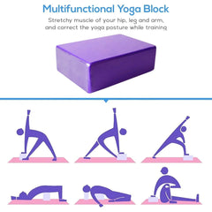 Yoga Brick Non Slip Surface , Yoga Block For Exercise