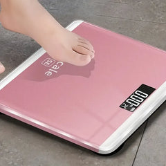 Original Iscale Digital LCD Electronic Tempered Glass bathroom weighing Scale