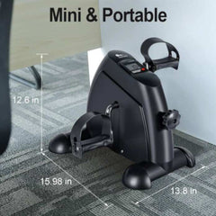Foldable Mini Exercise Cycle with Meter — Compact Pedal Bike for Home & Office Fitness (P3)
