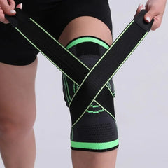 Knee Support Brace With Straps (One Piece)