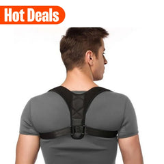 Adjustable Posture Corrector Belt for Men and Women – Comfortable Upper Back Brace, Back Straightener,