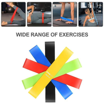 Loop band Yoga Resistance Rubber Bands - Pack of 5