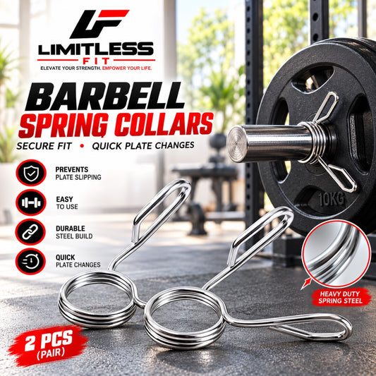 2-Inch Olympic Barbell Locks – Weight Plate Collars (Pair)