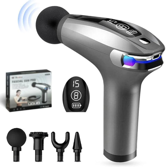 Original Blueidea Massager Gun Pro Deep Tissue Therapy Pain Relief Rechargeable