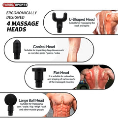 Original Blueidea Massager Gun Pro Deep Tissue Therapy Pain Relief Rechargeable