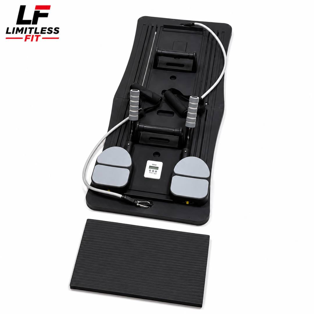 Multifunctional Pilates Board Abdominal Exercise Push up Board 8IN1 - Automatic Rebound Full-Body Workout Machine for Men & Women