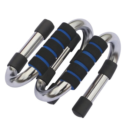 Push Up Stand Chrome With Comfortable Foam Grips