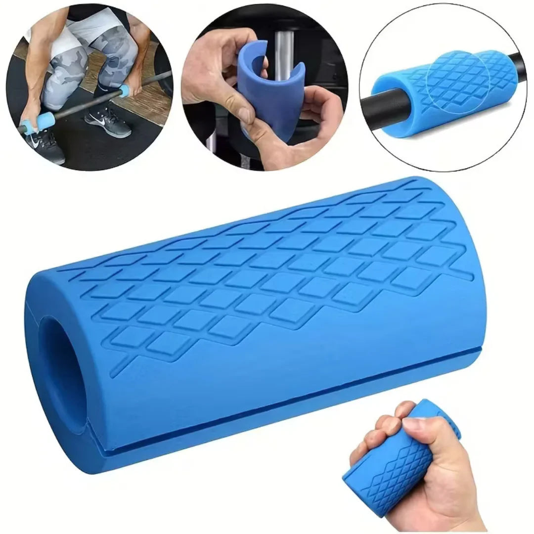 Fat Grips 1 Pair – Universal Strength Training Grip Enhancer for Dumbbells, Barbells & Kettlebells