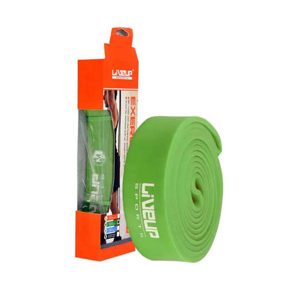 Liveup Resistance Loop Band Latex Heavy Green 32mm 35–85lbs