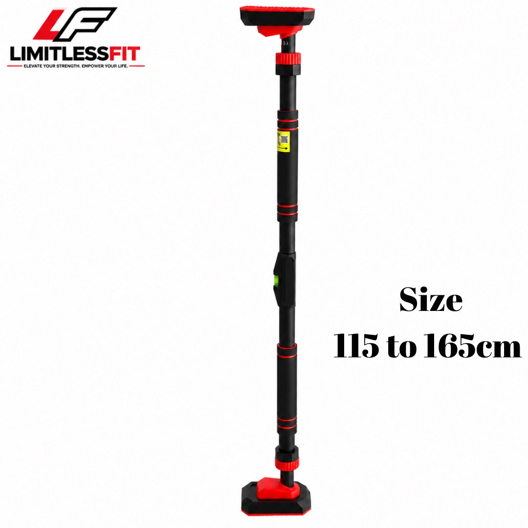 Adjustable Doorway Pull-Up Bar – Heavy-Duty 500KG Capacity | No-Screw Installation | Exclusive Premium Imported Model– Only at Limitless Fit