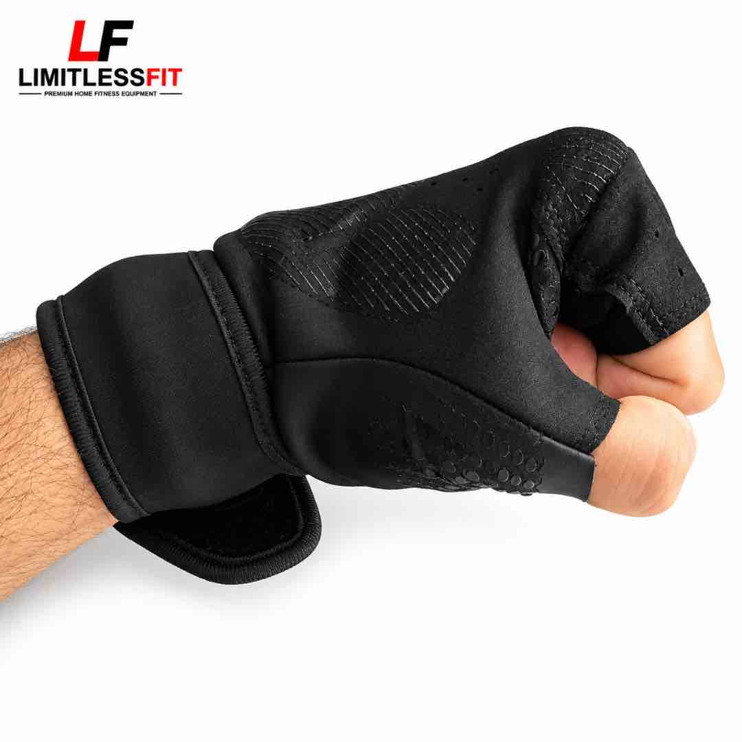 Gym Sports Gloves Special Import Quality (Red & Black)