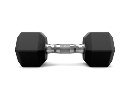 Black Hexagon Dumbbell in Best Price (Pair)