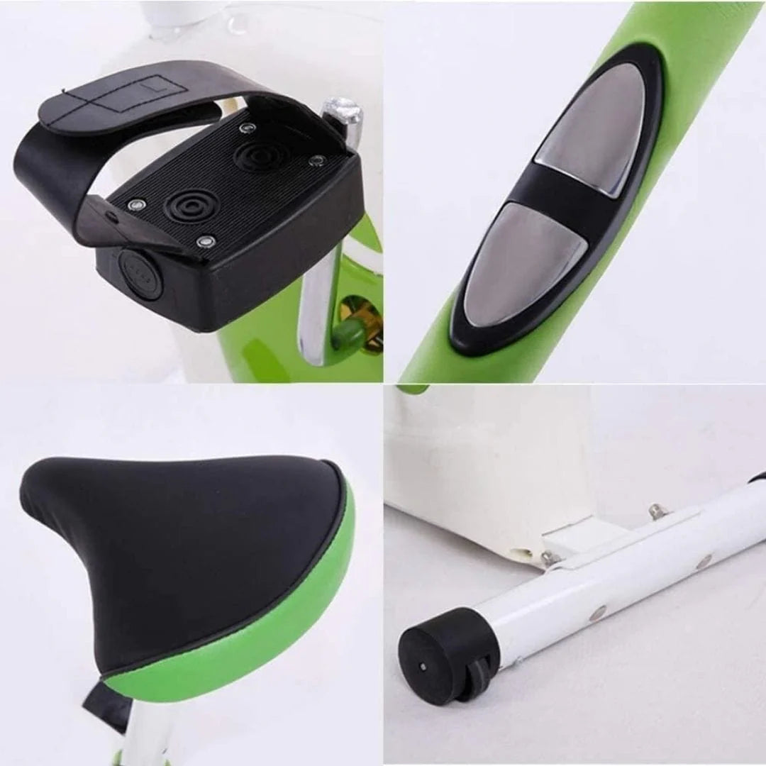 Apple Magnetic Exercise Cardio Cycle - White & Green