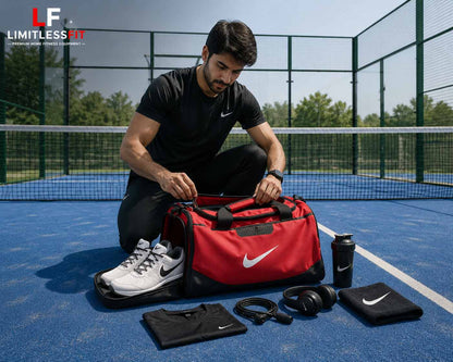 Nikee Style Sports Duffel Gym Bag  (F2)
