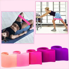 5-Pack Loop Resistance Bands, Premium Latex Exercise Bands for Full Body Strength Training | Unisex Fitness Bands