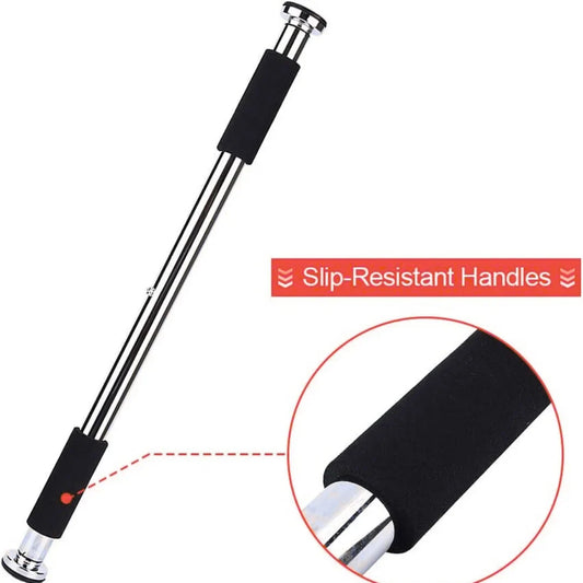 No-Drill Pull Up Bar & Chin Bar For Full Body Fitness! Workout bar Heavy Duty Home Gym Exercise Fitness