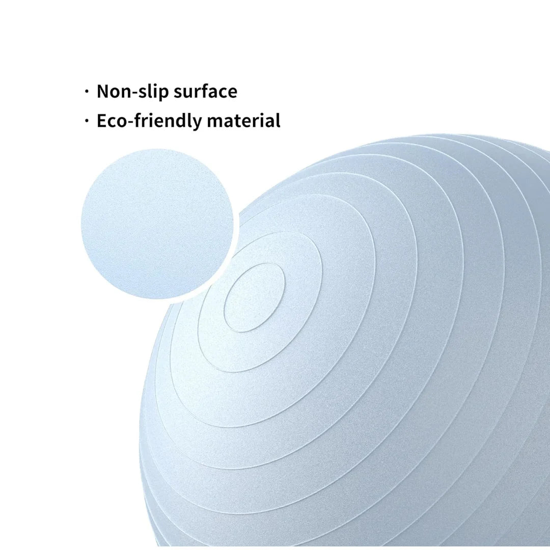 Premium 75cm Gym Ball with Free Pump – Ultimate Core & Balance