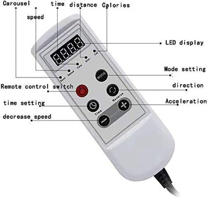 Portable Electrical Pedal Exerciser Bike For Seniors - White