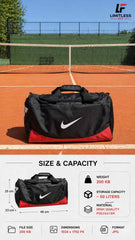Nikee Style Sports Duffel Gym Bag  (F1)